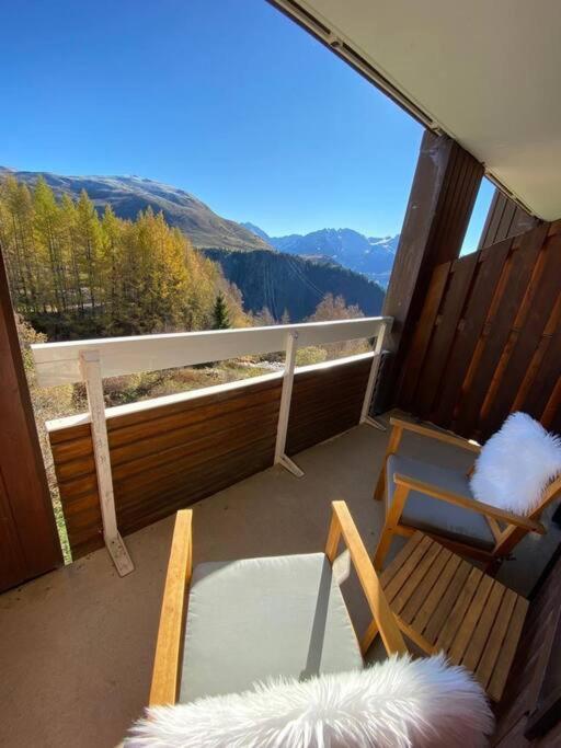 Au Pied Des Pistes Avec Parking Entierement Renove Daire Huez Dış mekan fotoğraf